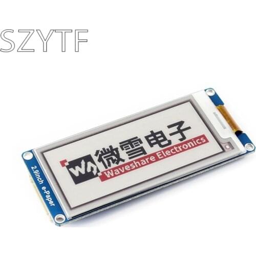 Raspberry Pi 2.9 inch ink screen Electronic paper screen module SPI interface Red black and white