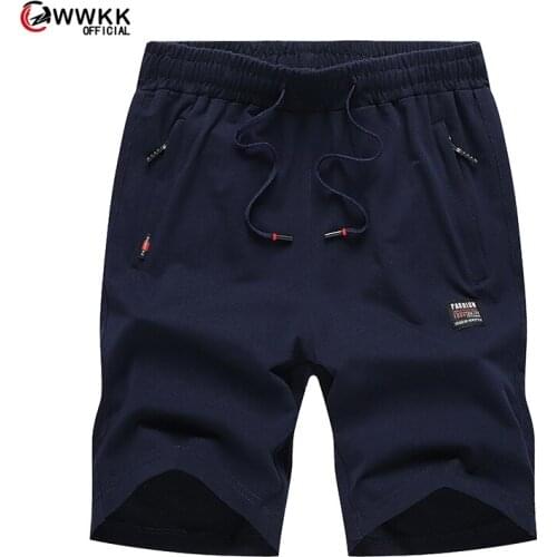 New Fashion Men Sporting Beaching Shorts Trousers Cotton Bodybuilding Sweatpants Fitness Short Jogger Casual Gyms Men Shorts