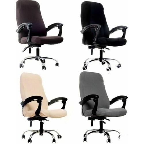 2019 New Office Stretch Spandex Chair Covers Anti-dirty Computer Seat Chair Cover Removable Slipcovers For Office Seat Chairs