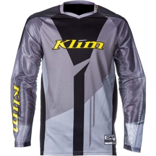 2022 New K grey Motocross ATV Jersey Downhil Mountain Bike DH Shirt MX Motorcycle Clothing Ropa For Men Quick Dry MTB T Shirt