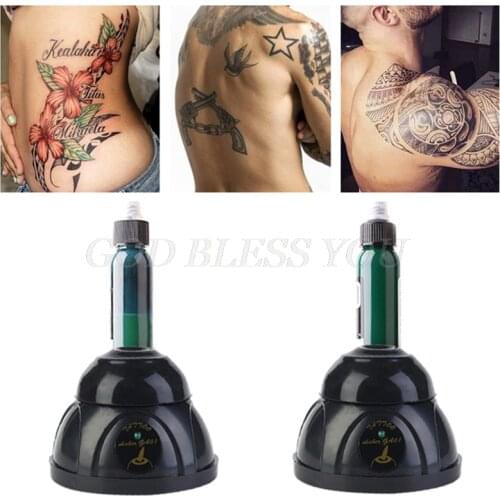 Tattoo Pigment Ink Electric Shaker Stirrer Nail Polish UV Gel Vortexer Mixer Nail Polish Gel Shaking Mixer Tattoo Supply Black