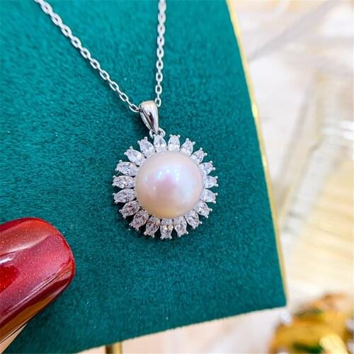 S925 Sterling Silver Screw Eye Pin Bail Top Drilled Beads End Cap For DIY Pearl Charm Pendant Connectors Jewelry Making