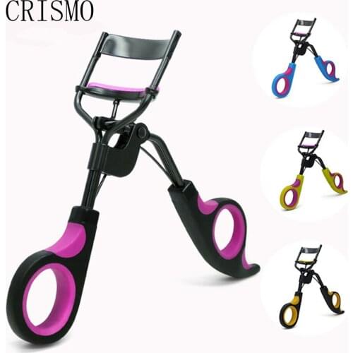 CRISMO High Quality Handle Curl Eye Lash Curler Eyelash Cosmetic Makeup Eyelash Curler Curling Lashes Makeup Tools