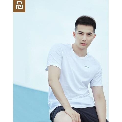 Youpin New ZENPH Men Cotton silk t-shirt Comfortable Man fashion t shirts summer SilK skin short sleeve