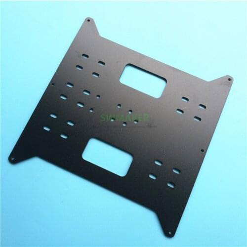 Y Carriage Replacement Upgrade Aluminum Plate for Maker Select, Wanhao Duplicatior i3 and Anycubic i3 Mega 3D Printers