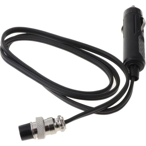 1/2M Length180W Black Cigar Plug 12V 5A DC Power Cable Cord for Car electric kettle