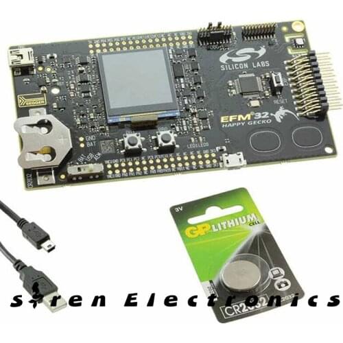 1 pcs x SLSTK3400A Development Boards & Kits - ARM Happy Gecko Starter Kit