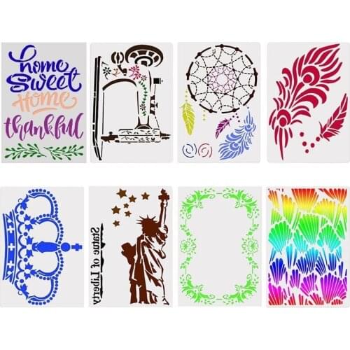 26x18cm Cake Stencils Decoration Stamp Stencils For DIY Scrapbooking Painting Scrapbook Stencil Cake Decorating Tool Cake Tools
