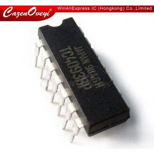 5pcs/lot TC4093BP CD4093BE TC4093 CD4093BCN 4093B DIP-14 New original In Stock