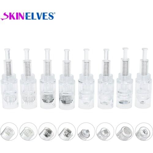 50pcs Derma Pen Needle Cartridge Dr.pen Microneedle Nano Dr Pen Microneedling Professional Skin Care Screw Needles