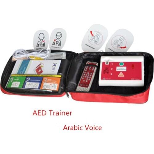 Arabic Voice Teaching Training XTF-120C AED Trainer First Aid Common Skill Inspection Dual Language With English