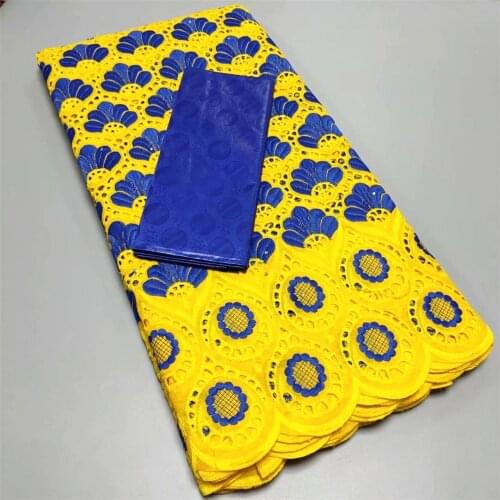 Bazin Riche Getzner Perfume Damask Material Embroidered Dry Eyelet Polish Cotton Fabric Swiss Voile Lace In Switzrland S892