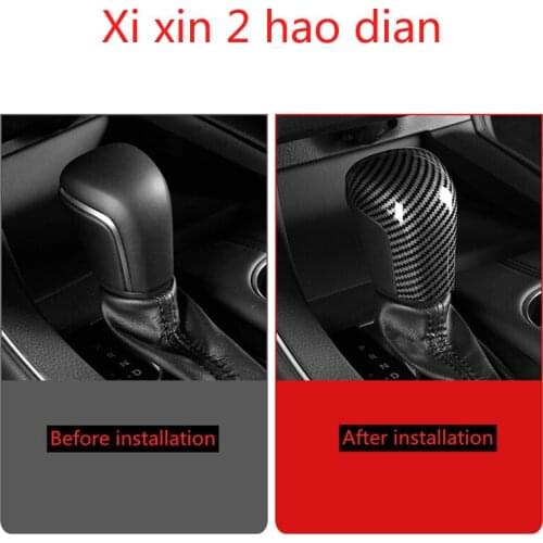 For Toyota avalon ABS gear handle modification decoration central control gear set gear handle head cover interior accessories