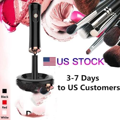 Electric Makeup Brush Cleaner & Convenient Washing Make up Brushes Cleanser Cleaning Tool Machine