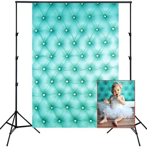 HUAYI Photography Backdrop Headboard Tufted Bed Photo Booth Background Customize Newborns Child Birthday Studio Backdrop XT-2931