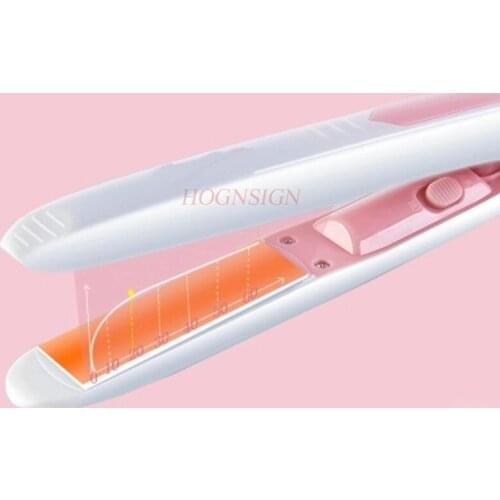 Ceramic straight hair curly hair dual-use buckle straight mini electric splint hair does not hurt straight straight clip Liu Hai