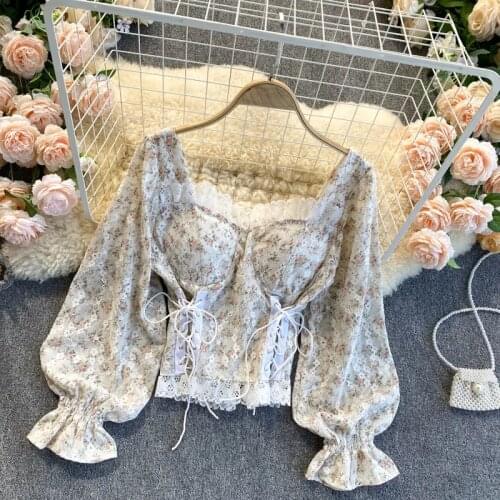 KUYING WOMEN Lace Blouses