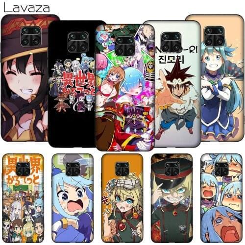 Lavaza K67 Isekai Quartet TPU Soft Case for Redmi Note 5 6 6A 7 7A 8 8T 8A 9 9A 9C 9S K20 K30 Poco X2 Pro Max