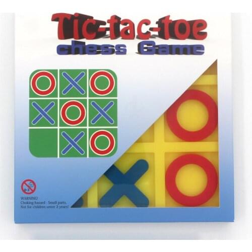 Leisure Board Game OX Chess Parent-Child Funny Developing Board Interaction Game Gift Intelligent Educational Toys Puzzles