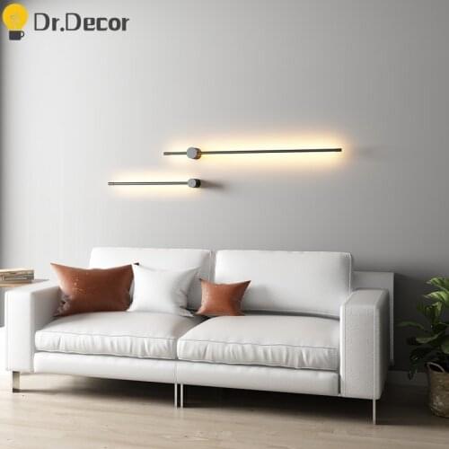 Nordic Minimalism LED Wall Light Bedroom Decoration Home Mirror Wall Lamps for Living Room Dining Room Wall Lights Deoc Lighting