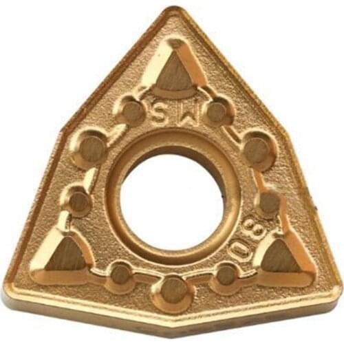 Original Carbide Inserts WNMG080404MS WNMG080408MS WNMG080412MS CA6525 Lathe Cutter for Stainless Steel WNMG080404 WNMG080412