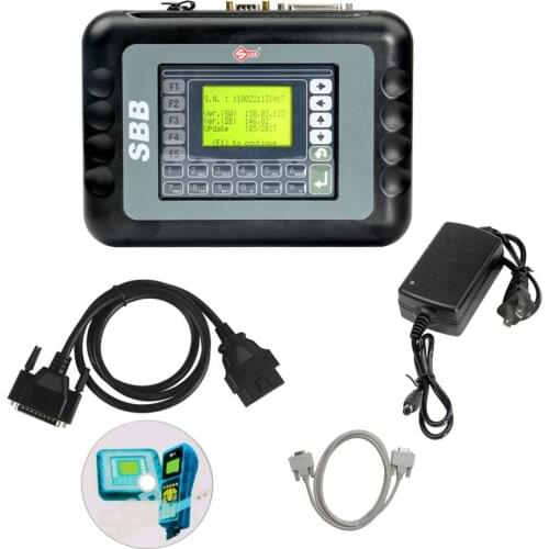 High quality SBB V46.02 full set Auto Programmer car key matching instrument SBB 46.02 diagnosis Multi-language V2017 free ship