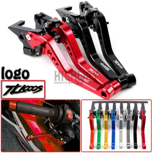 Motorcycle Brake Handle Bar Lever CNC Aluminum Short Adjustable Brake Clutch levers For Suzuki TL1000S TL 1000 S 1997-2001