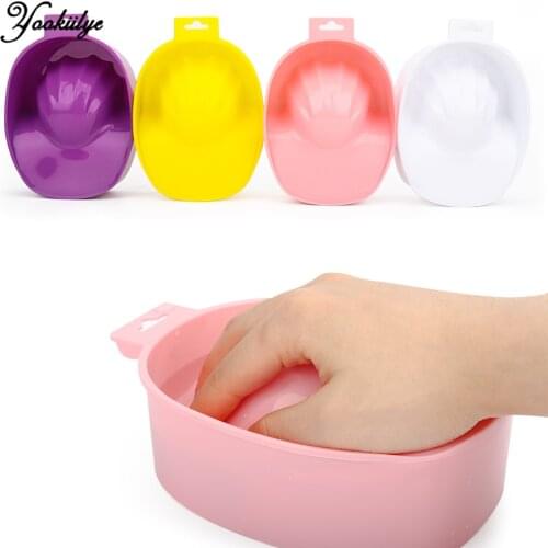 Nail Polish Remover Soak Bowl Nail Polish Remover Bowl Nail Art Treatment DIY Manicure Nail Soaker for Fingers Soften Cuticle