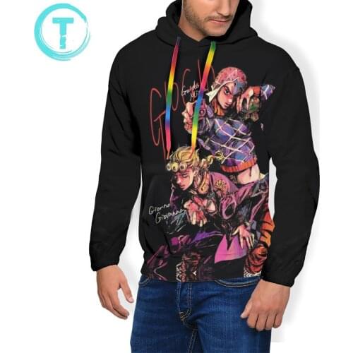 Jojo Hoodie The Best Duo Hoodies XL Male Pullover Hoodie Popular Loose Winter White Long Length Hoodies