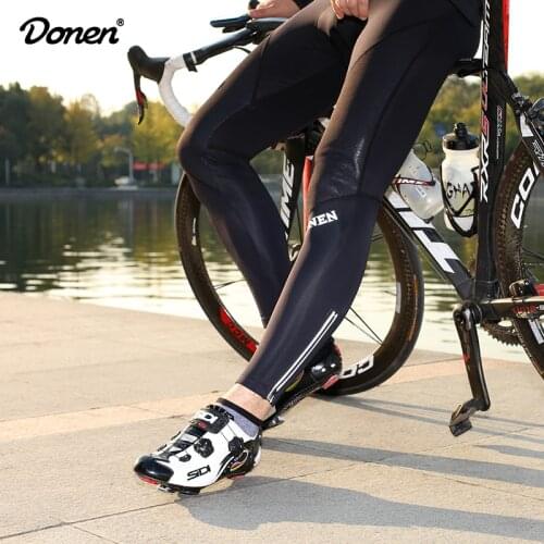 DONEN Cycling long Pants Winter Coolmax 3D Gel Pad Bike Tights Ciclismo Pantalones Keep Warm Thermal MTB Bicycle Trousers
