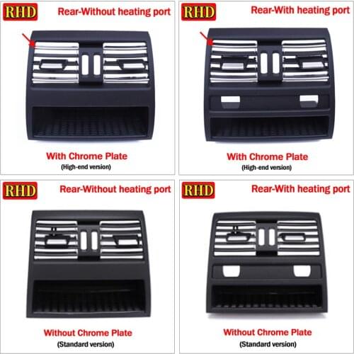 Rear Center Console Air Vent Grille Car Cover Replacement Parts For BMW F10 518d 520d 520i 528i 530d 535d 535i 550i 5 Series