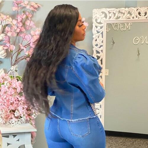 2021 Best Quality Fashion Design Women Jacket Longsleeve Flare Sleeve