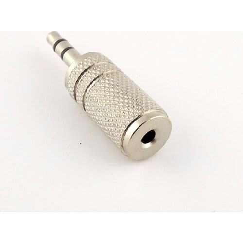 1pcs 3.5mm 1/8" Male Plug Stereo to 2.5mm Female Jack Audio Adapter Converter Nickel