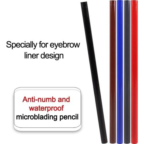 1pcs Eyebrow Pencil Permanent Makeup Embroidery Tattoo Pen for Shaping Positioning Eyebrow Lines Waterproof Makeup Cosmetic Pen