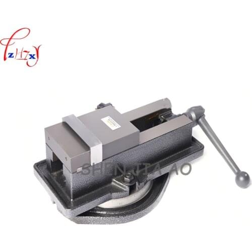 1pc Manual Angle - type flat - nose clamp 360 degree rotating precision heavy - duty vise 5 - inch milling machine clamp