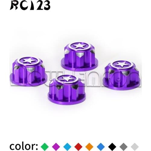 17MM Hex Wheel Nut Center Cap Aluminium 4PCS for 1:8 Off-road RC Car Monster Truck Traxxas X-Maxx SUMMIT E-REVO Car Accessories