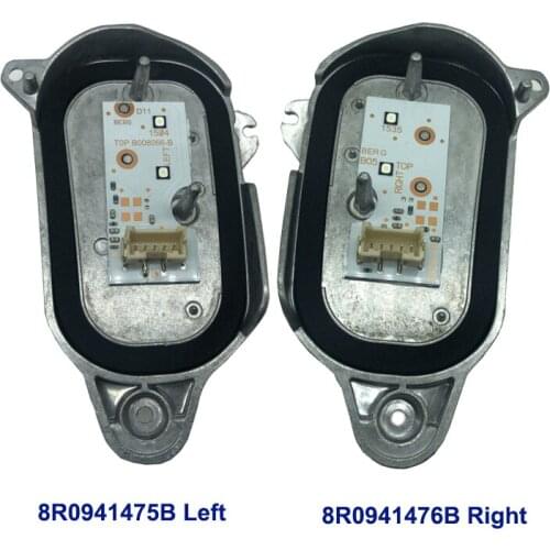 2013-2017 8R0941475B and 8R0941476B Left Right Daytime Running Headlight Led Angel Eyes For Q5