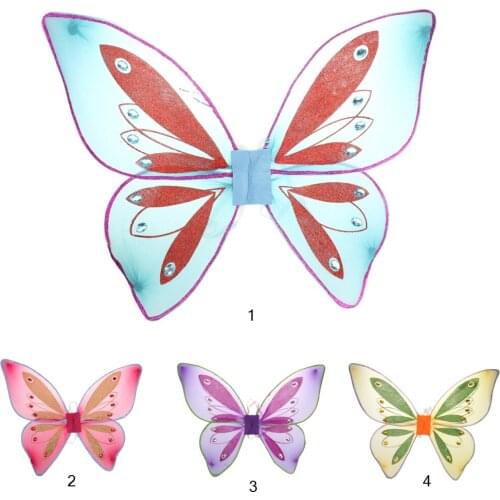Glitter Adult Ladies Angel Butterfly Fairy Fancy Dress Costume Party