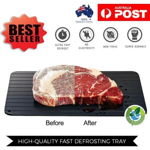 Fast Defrosting Tray Thaw Frozen Food Meat Fruit Quick Defrosting Plate Board Defrost Kitchen Gadget Tool
