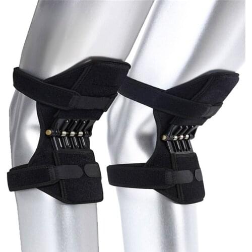 Joint Support Knee Pads Breathable Non-slip Lift Knee Pads Powerful Rebound Spring Force Knee Booster
