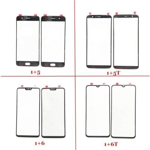 Touch screen Panel Front Outer Glass Top Lens Touch Screen Panel for Oneplus 5 5T 6 6T 1+5 5T 1+6 6T