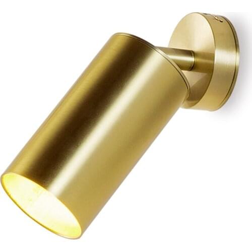 Nordic Ming mounted ceiling lamp cloakroom lamp living room background wall LED smallpox aisle golden track lamp LU8111104