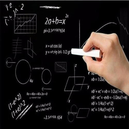 45x100cm Erasable Blackboard Learning Office Notice School Office Supplies 1 Pcs Blackboard Stickers Removable Vinyl Draw