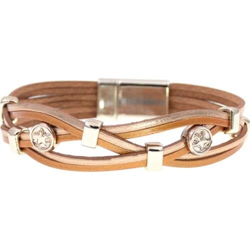 Women bracelet fashion metal charm bracelet Multilayer Bracelets & Bangles Bohemian bracelets for women Femme Jewelry