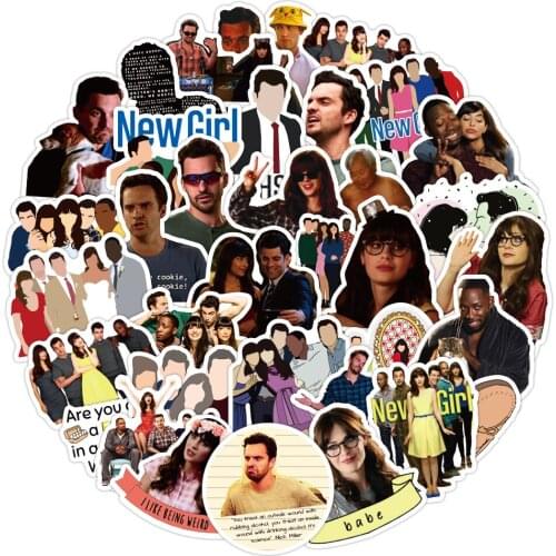 10/50PCS TV Series New Girls Stickers Waterproof Stickers DIY Skateboard Guitar Phone Laptop Cool Cartoon Decal Kids Toy Sticker