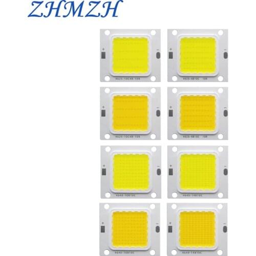 ZHMZH 2pcs/lot LED Chip DC30-36V Super Brightness SMD Chips 20W 30W 50W 70W LED COB Beads For Outdoor FloodLight 1500mA 2100mA