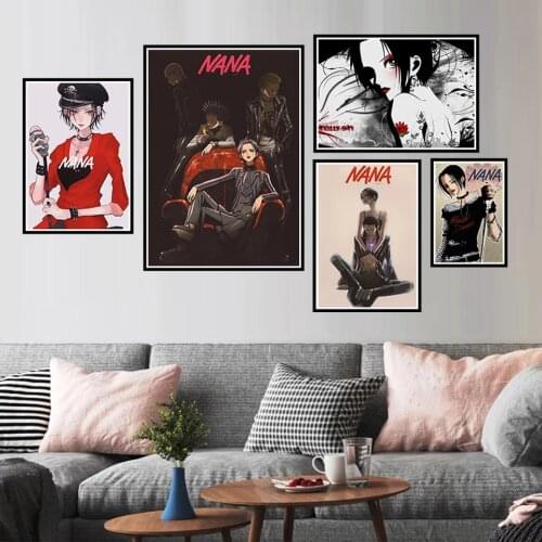 5D DIY Diamond Painting Japanese Anime Nana Poster Full Drill Cross Stitch Pictures Of Rhinestones Embroidery Mosaic Home Decor