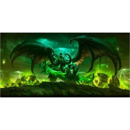 ARTBACK New 5d Diamond Painting Dragon Full Square Animal Green Icon Diamond Mosaic 3d Diamond Embroidery 20x40cm