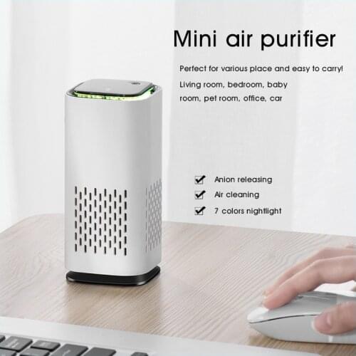Car Air Purifier Cleaner 3 million Negative Ion USB Mini Home Vehicle Air Cleaner Remove Formaldehyde Air Purifier