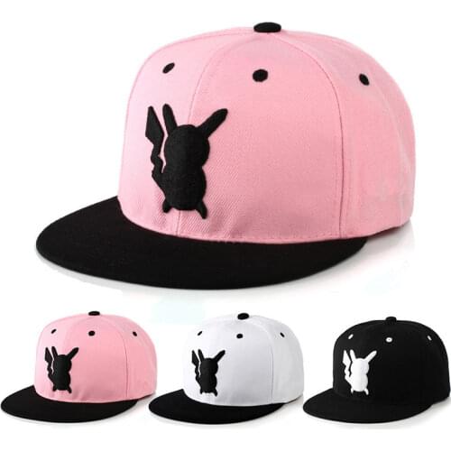 2020 New Anime Pokemon Go Baseball Cap Outdoor Hat Unisex Pikachu Adjustable Pokemon Hip Hop Cap Outdoor Casual Fashion Sun Hat
